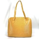 Louis Vuitton Epi Shoulder Bag in Yellow