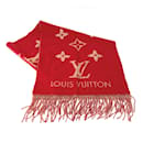 Louis Vuitton Monogram Giant Fringe Scarf