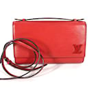 Borsa 3WAY Epi Louis Vuitton in rosso Coklico