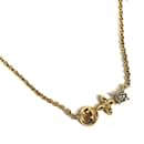 Louis Vuitton Gold Plated Necklace