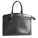 Bolso de mano Epi Louis Vuitton Tote Bag Negro