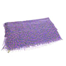 Louis Vuitton Purple Scarf