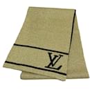 Louis Vuitton Gold Wool Stole