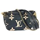 Louis Vuitton Monogram Empreinte Bicolor Shoulder Bag