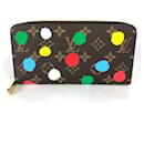 Louis Vuitton Monogram LV x YK Yayoi Kusama Long Wallet