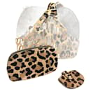 Louis Vuitton Monogram Leopard Handbag Set