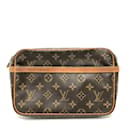 Louis Vuitton Brown Clutch Bag