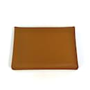 Hermes Brown Leather Card Case - Hermès