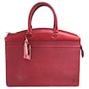 Louis Vuitton Epi Handbag in Castilian Red