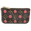 Louis Vuitton Monogram Cherry Key Case Coin Purse