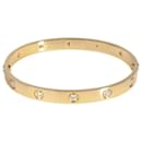 Cartier Love Bracelet, 10 Diamonds (Yellow Gold)