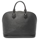 Louis Vuitton Alma PM Leather Handbag M52142 in Very Good Condition