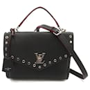 Sac à bandoulière en cuir Louis Vuitton My Lock Me Studs M51494 en excellent état