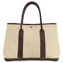 Bolsa tote natural Hermes Garden PM - Hermès