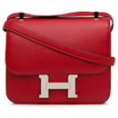 Hermès Vermelho Mini Epsom Constance 18