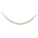 Aker Believe You Diamond Necklace 0.10ct K18YG Yellow Gold in Great Condition - Autre Marque