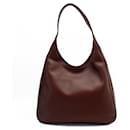 Prada Brown Leather Shoulder Bag