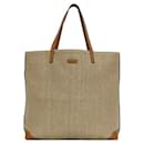 Gucci Beige and Brown Tote Bag