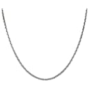 Louis Vuitton White Gold Necklace Chain