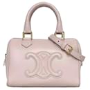 Celine Pink Pastel Rose Triomphe Boston Bag - Céline