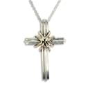 Collana pendente croce Signature Tiffany 925 750 - Tiffany & Co