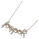 Collar Tiffany Triple Ribbon en plata y oro amarillo de 18 quilates - Tiffany & Co