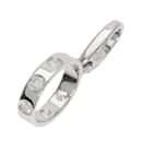 Pingente Charm Love Cartier em diamante em ouro branco 18K