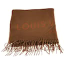 Cachecol de cashmere marrom Louis Vuitton