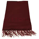 Louis Vuitton Red Cashmere Scarf