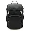 Prada Nylon Backpack in Nero