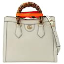 Gucci White Leather Handbag