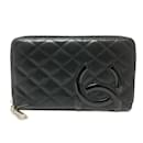 Chanel A26710 Cambon Linie Langer Geldbeutel