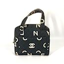 Chanel Black Cloth Handbag