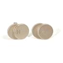 Chanel CC Mark 99C Silver Stud Earrings