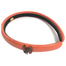 Chanel Orange Leather Headband