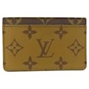 Estojo para cartões Monogram Reverse Louis Vuitton