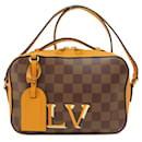 Sac à épaule Damier Ebene Louis Vuitton