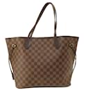 Borsa tote Neverfull MM Damier Ebene di Louis Vuitton