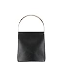 Schwarze Lederhandtasche Cartier Trinity