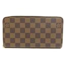 Portefeuille Zippy Damier Ebene Louis Vuitton