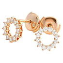 Tiffany Circle 18k Rose Gold Earrings - Tiffany & Co