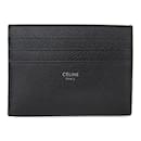 Celine Black Calfskin Card Wallet - Céline