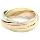 Cartier Trinity Band Ring aus Gelbgold