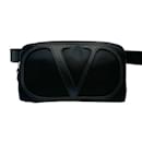 Valentino Garavani Black Nylon Fanny Pack