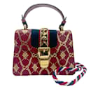 Bolsa de Ombro de Couro Gucci Sylvie