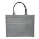 Christian Dior Gray Canvas Handbag Tote