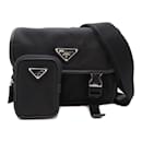 Prada Black Nylon Shoulder Bag