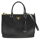 Prada Black Safiano Leather Tote Bag