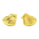 Tiffany & Co. Elsa Peretti Mini Heartful Gold Stud Earrings