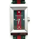 Relógio de pulso Tricolor G Frame Quartz Feminino da GUCCI - Gucci